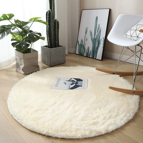 Tappeto rotondo peluche - tappeto,