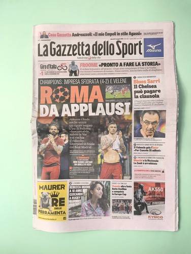 Gazzetta dello sport - 3, maggio