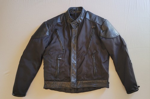 Giacca moto pelle calda taglia