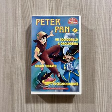 VHS VIDEO Bim Bum Bam - PETER PAN 2 - Un Coccodrillo A Orologeria *RARISSIMA*
