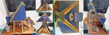 PLAYMOBIL 5386: PIRAMIDE EGIZIA SEZIONATA con PERSONAGGI e VARIE - COME DA FOTO