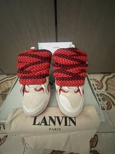 Scarpe lanvin curb con - lanvin, scatola