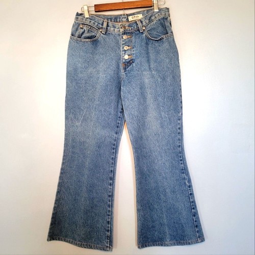 Jeans denim mosca - , bottoni