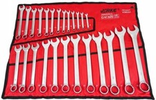 Set Chiavi Combinate 25pz 6-32mm CRV Professionale con Custodia Officina