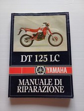 Yamaha DT 125 LC 1986 manuale officina ITALIANO originale