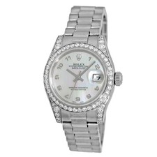 ROLEX 18K Oro Bianco President