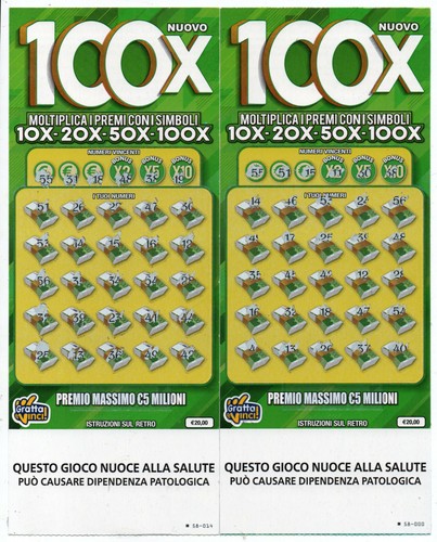 Gratta vinci 100 n - 100,