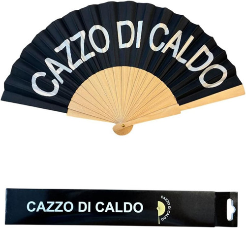 Ventaglio legno tessuto - e,