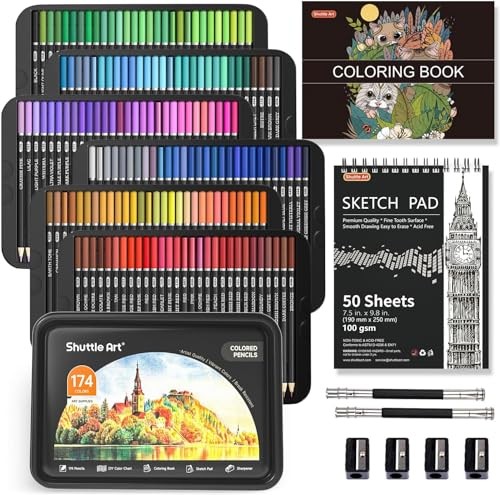Shuttle art matite colorate - shuttle,