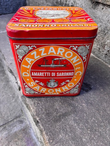 Scatola latta vintage - latta,