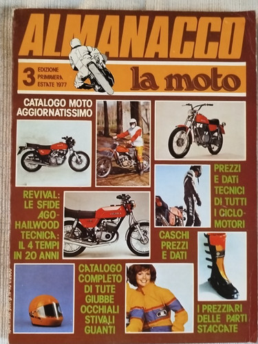 Almanacco moto 1977 aim - almanacco, la