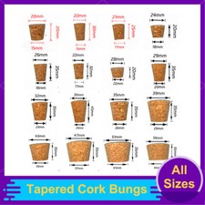 Bungs in sughero conici tutte