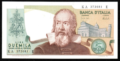 2000 lire galileo galilei - 2000,