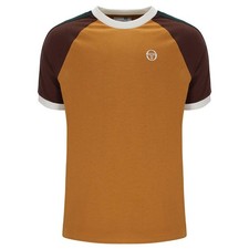 T-Shirt Uomo Sergio Tacchini Anello Ombra - Zucca Spezia/Cioccolato Amaro