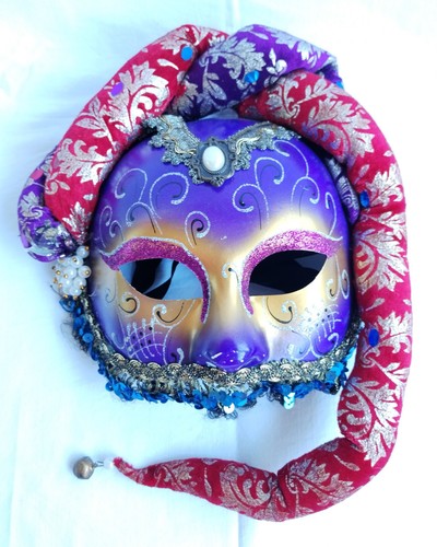 Maschera veneziana jolly - veneziana,