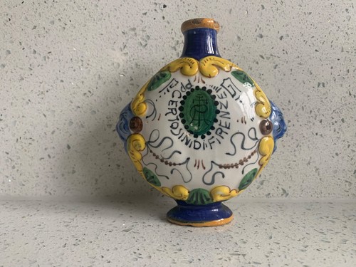 Fiaschetta ceramica certosa - in,