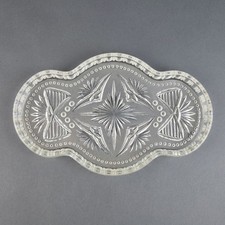 Vassoio In Vetro Pressato