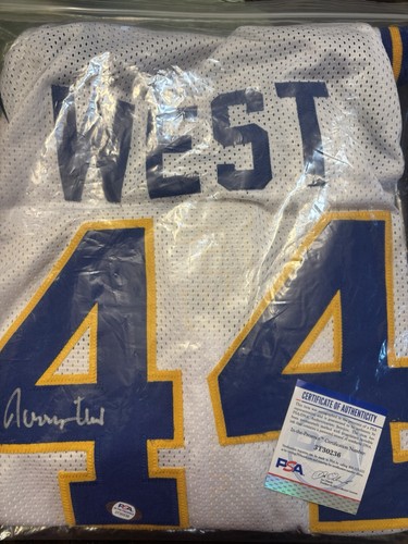 Maglia jerry west bianca - jerry, #44