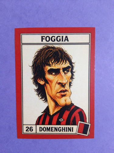 Figurina caricatura calciatori - figurina,