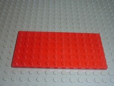 LEGO Plaque Plate 6x12 Red ref