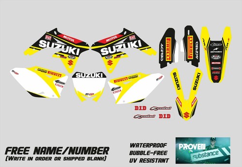 Kit grafica suzuki rmz450 - grafica, 2008