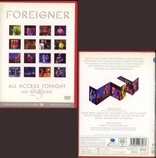 Foreigner LIVE IN CONCERT 25 ANNI DVD MUSICALE