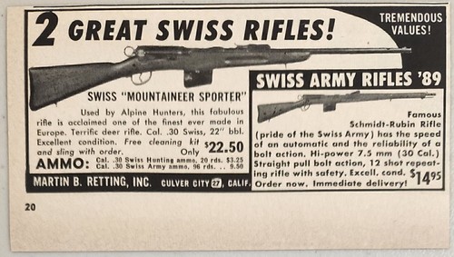 1956 stampa pubblicità swiss - 1956,