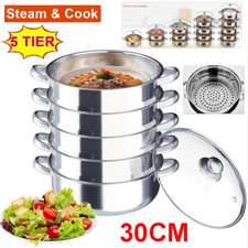 Vaporiera induzione 30 cm 5