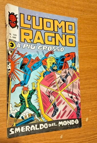 Spiderman uomo ragno corno - ragno,