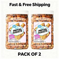 Pretzel ripieni di burro di