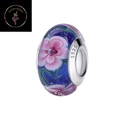 🩷 Charm perle vetro di