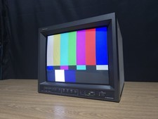 Victor JVC 15" TM-H150C 750TVL RGB S-Video PVM CRT Monitor