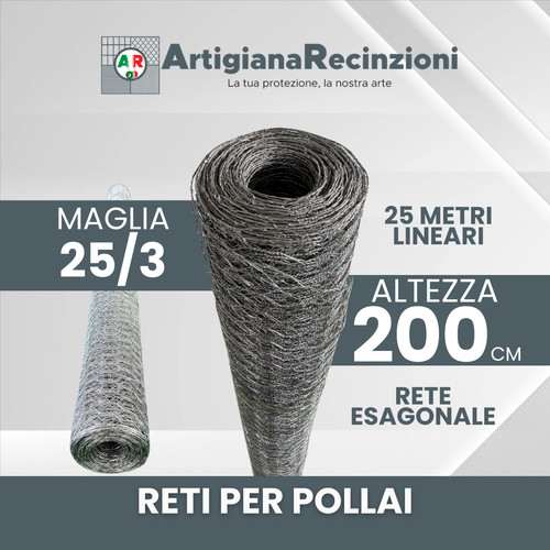 Rete esagonale altezza - rete,