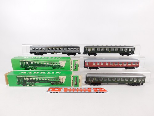 Märklin 4x vagoni - märklin, ac