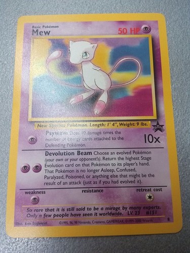Pokemon mew promo - pokemon,