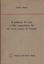 Il problema del testo e della