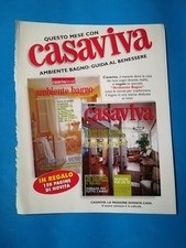 RITAGLIO DI GIORNALE PUBBLICITA' RIVISTA CASAVIVA DA COLLEZIONE - (141)