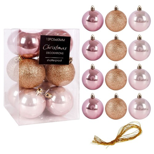 Palline natale rosa - natale,