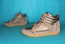 Baskets Montanti ASH In Pelle