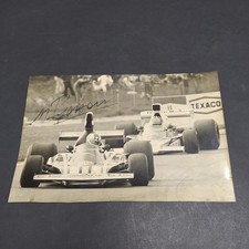 Foto autografata del pilota di