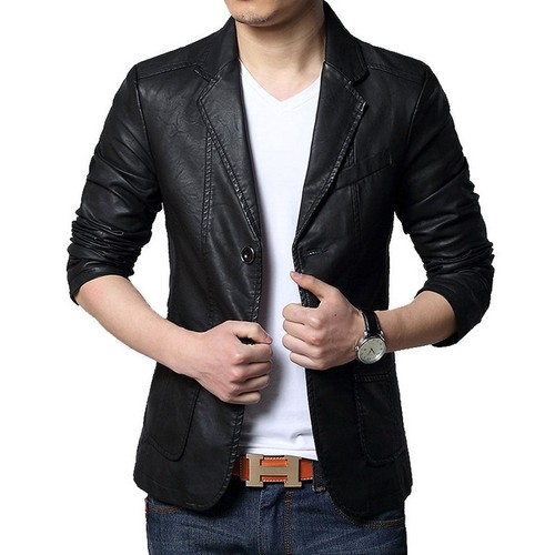 Tuta uomo pelle slim fit - uomo,