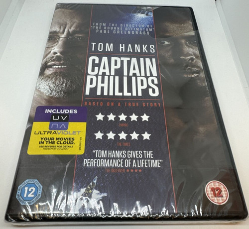 Captain phillips dvd new - dvd,
