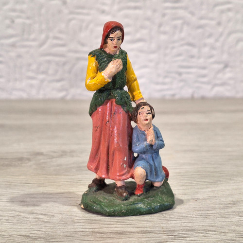 Statuina presepe cartapesta - presepe,