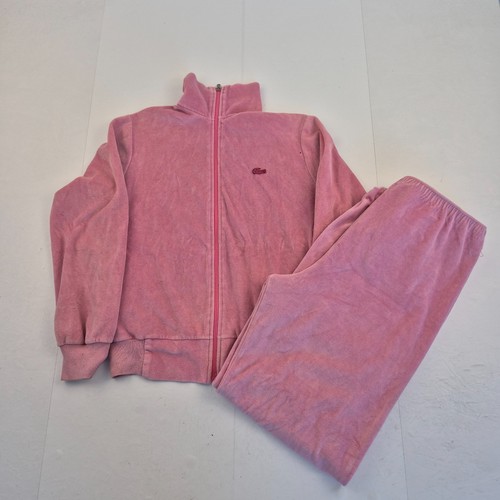 Lacoste tuta rosa medio donna - lacoste,