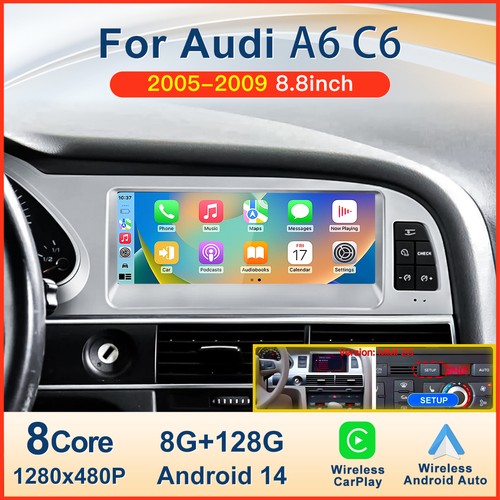 Schermo per audi a6 c6 - 8.8",