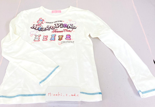 Mezzo piano shirt top bianco - piano, t-shirt