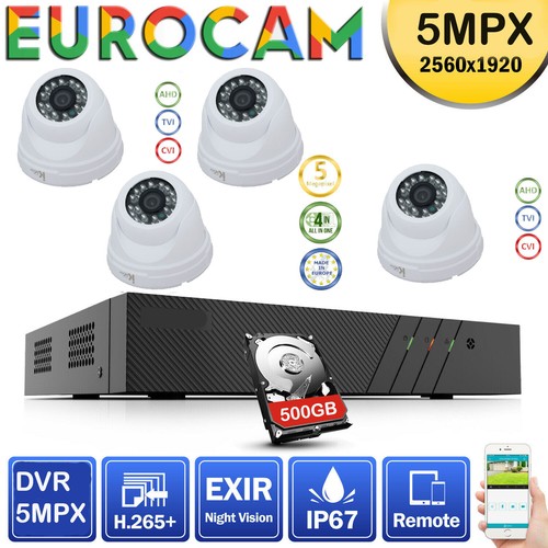 Kit videosorveglianza 5mpx - 5mpx,