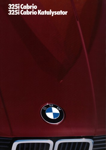 Brochure bmw serie - 3, 325i