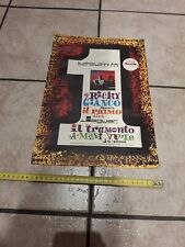 Ricky Gianco Poster Promozionale Il Tramonto A Mani Vuote 