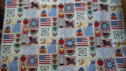 Tessuto cotone vintage